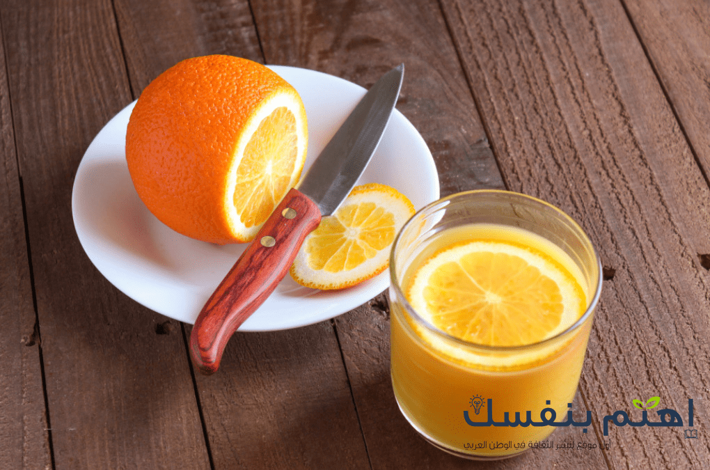 كيف اعالج الزكام : اشرب عصير البرتقال