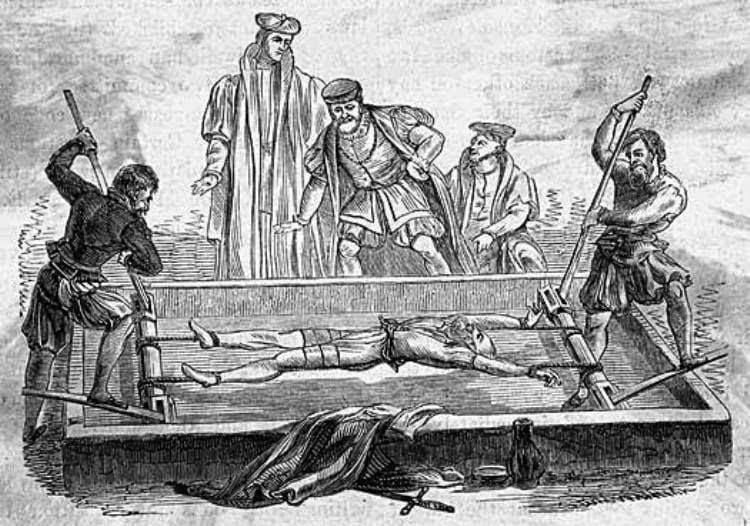 طرق التعذيب في العصور الوسطى